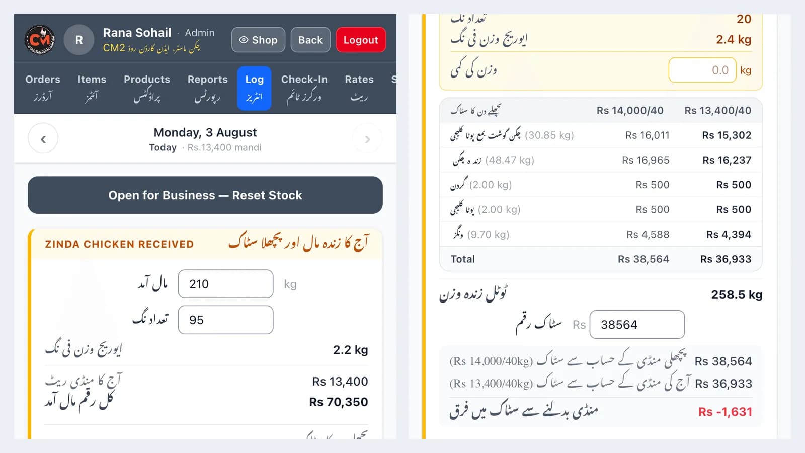 Chicken Master — screenshot